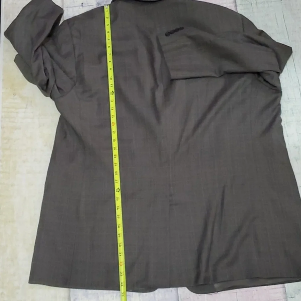 Men's Burberry Plaid Suit Jacket